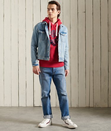 Bonded Varsity Hoodie Image 2