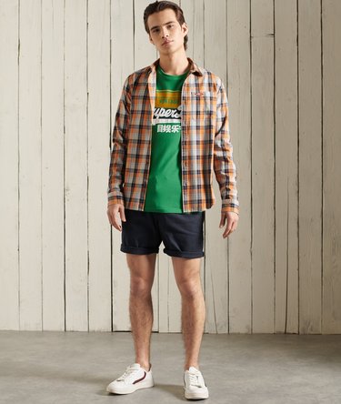 Camiseta a rayas con logo Vintage Cali Image 2