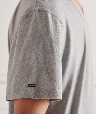 Lightweight Essential V-Neck T-Shirt Image 4