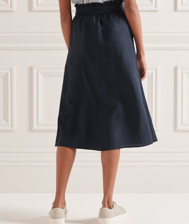 Eden Linen Skirt Image 3