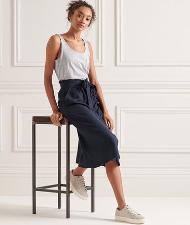 Eden Linen Skirt Image 2