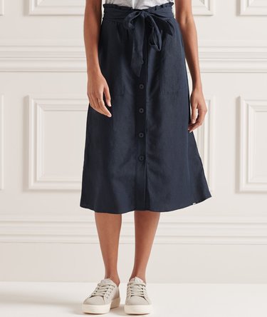 Eden Linen Skirt Image 1