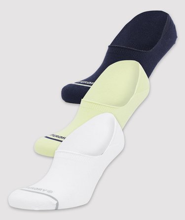 Organic Cotton No Show Trainer Sock 3 Pack Image 2