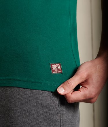 Lichtgewicht gelaagd Varsity T-shirt Image 6