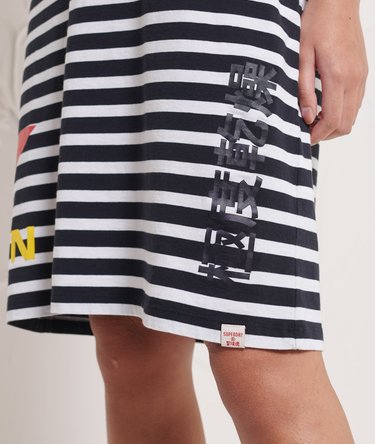 Montauk Stripe Dress Image 5