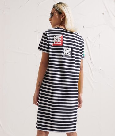 Montauk Stripe Dress Image 3