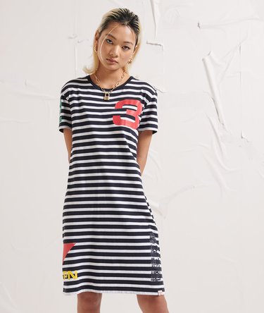 Montauk Stripe Dress Image 1