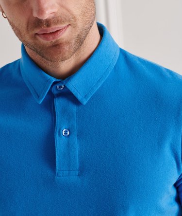 Organic Cotton Studios Jersey Polo Shirt Image 4