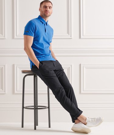 Organic Cotton Studios Jersey Polo Shirt Image 2