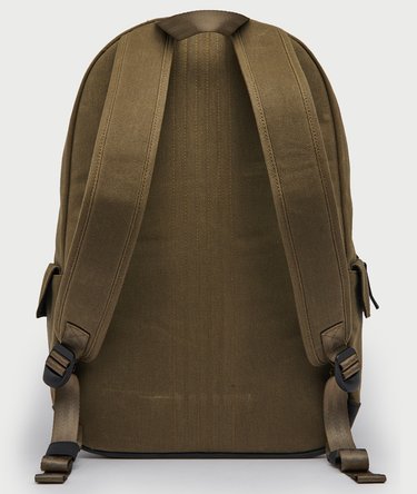 Unisex Waxed Canvas Montana Rucksack Image 4