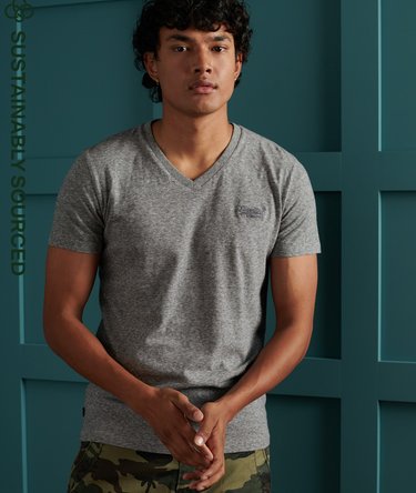 Organic Cotton Classic V-Neck T-Shirt Image 1