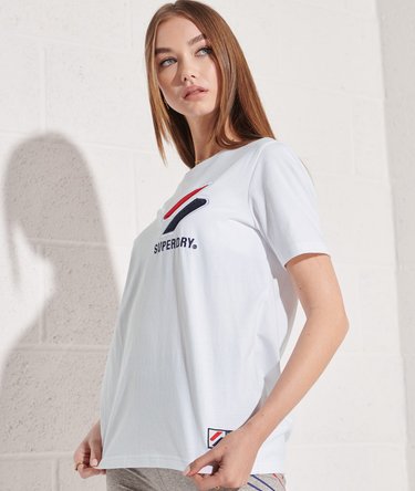 T-shirt en velours chenille et coton biologique Sportstyle Image 4