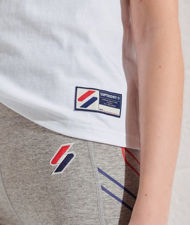 T-shirt en velours chenille et coton biologique Sportstyle Image 5