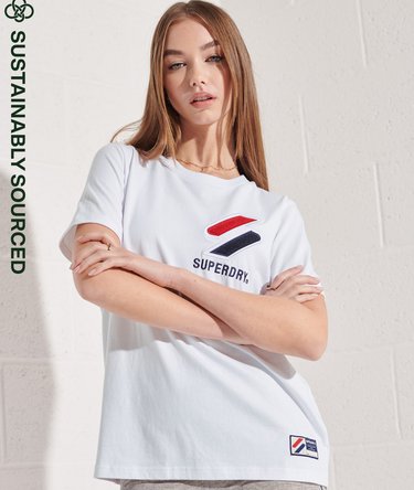 T-shirt en velours chenille et coton biologique Sportstyle Image 1