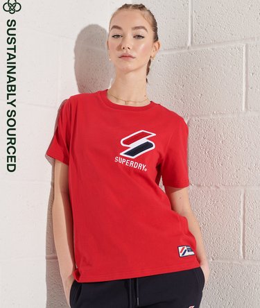 T-shirt en velours chenille et coton biologique Sportstyle Image 1