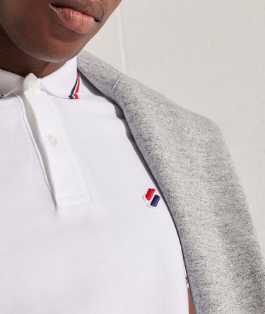 Organic Cotton Sportstyle Twin Tipped Polo Shirt Image 3