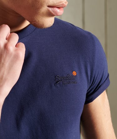 Vintage T-shirt i &oslash;kologisk bomuld med broderi Image 2