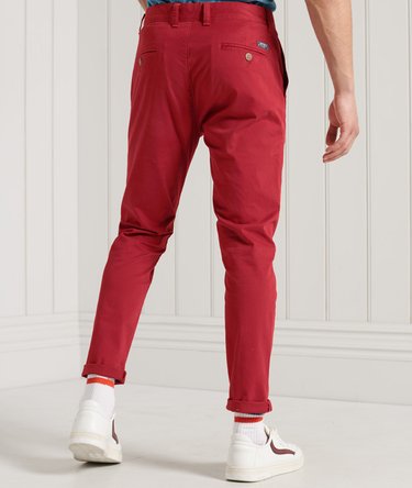 Organic Cotton Core Slim Chino Trousers Image 3