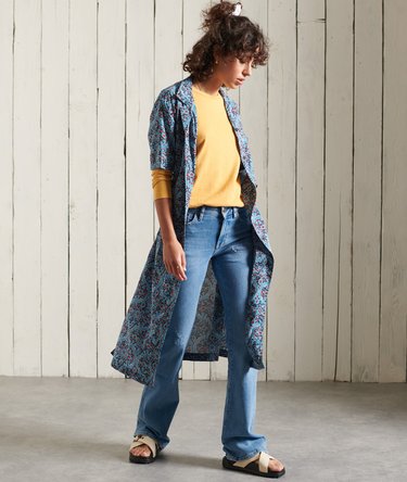 Haut classique &agrave; manches longues en coton bio Image 2