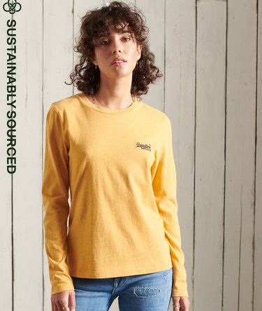 Haut classique &agrave; manches longues en coton bio Image 1