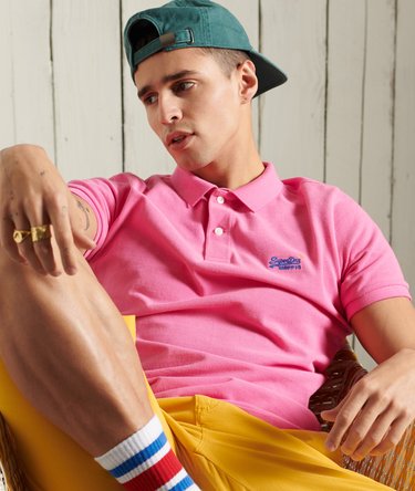 Organic Cotton Classic Pique Polo Shirt Image 3