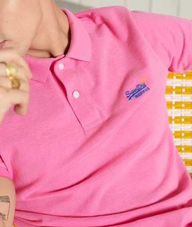 Organic Cotton Classic Pique Polo Shirt Image 5