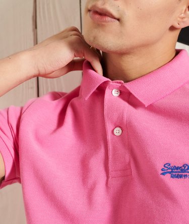 Organic Cotton Classic Pique Polo Shirt Image 4