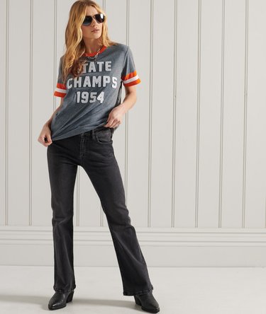 Collegiate Colour Block T-Shirt Image 2