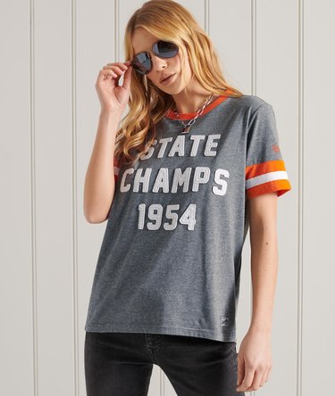 Collegiate Colour Block T-Shirt Image 1