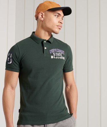 Organic Cotton Applique Classic Fit Polo Shirt Image 1