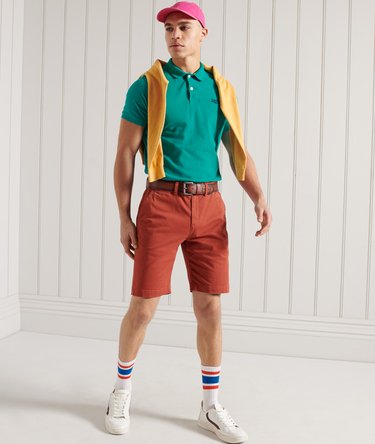 Organic Cotton Classic Pique Polo Shirt Image 2