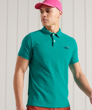 Organic Cotton Classic Pique Polo Shirt Image 1