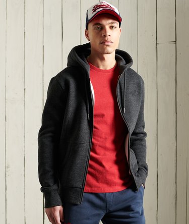 Orange Label Classic Zip Hoodie Image 1