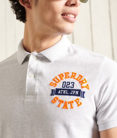 Organic Cotton Applique Classic Fit Polo Shirt Image 3