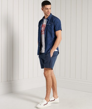 Pantalones cortos con cord&oacute;n de ajuste Edit Image 2