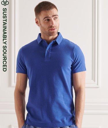 Organic Cotton Studios Jersey Polo Shirt Image 1
