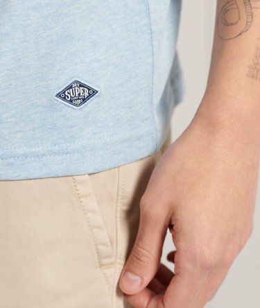 Organic Cotton Cali Surf Graphic Baseball T-Shirt Image 6