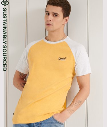 Baseball T-shirt van biologisch katoen Image 1