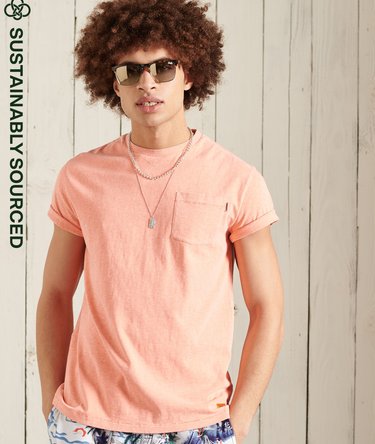 LA Beach T-Shirt aus Bio-Baumwolle mit Tasche Image 1