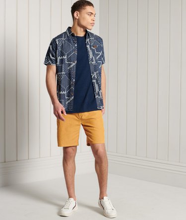 T-shirt indigo en coton biologique Boho Image 2