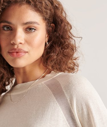 Leichter Oversize-Pullover mit Rundhalsausschnitt Image 4