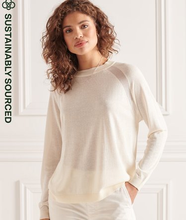 Leichter Oversize-Pullover mit Rundhalsausschnitt Image 1