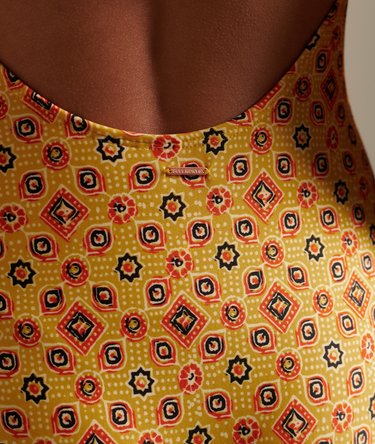 Boho Tie Back Swimsuit Image 4