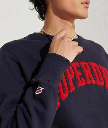 Varsity Arch Crew Sweatshirt Image 4