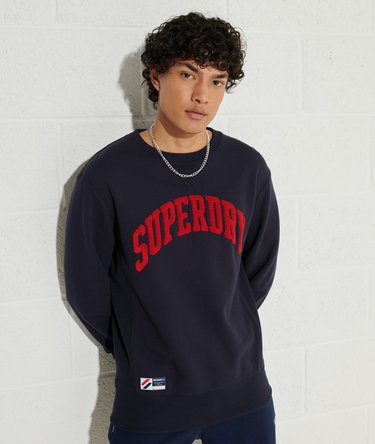 Varsity Arch Crew Sweatshirt Image 1