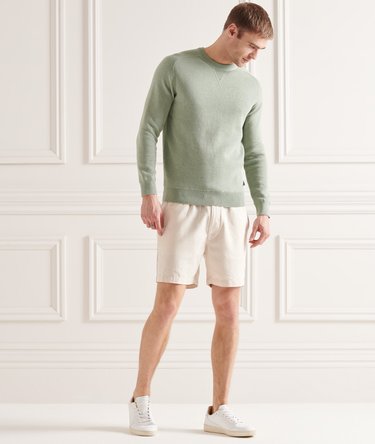 Essential Cotton Crew Jumper Image 2
