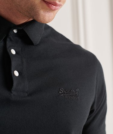 Organic Cotton Jersey Polo Shirt Image 4