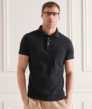Organic Cotton Jersey Polo Shirt Image 1