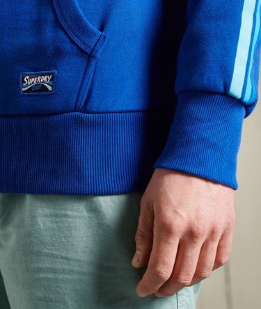 Cali Sleeve Stripe Core Logo Hoodie Image 7