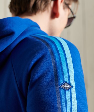 Cali Sleeve Stripe Core Logo Hoodie Image 5